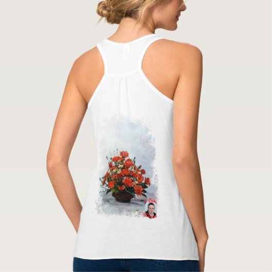 Bodegón de flores tanktop (Achterkant)