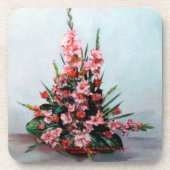 Bodegón de flores/Toch leven bloemen Bier Onderzetter (Voorkant)