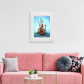 Bodegón de flores/Toch leven bloemen Canvas Afdruk (Insitu (Woonkamer))