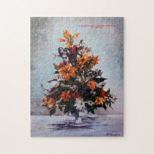 Bodegón de flores/Toch leven bloemen Legpuzzel