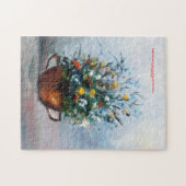 Bodegón de flores/Toch leven bloemen Legpuzzel (Horizontaal)