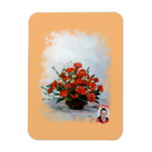 Bodegón de flores/Toch leven bloemen Magneet (Verticaal)