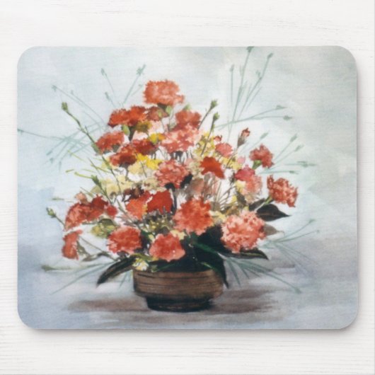 Bodegón de flores/Toch leven bloemen Muismat (Voorkant)