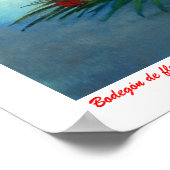 Bodegón de flores/Toch leven bloemen Poster (Hoek)