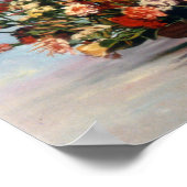Bodegón de flores/Toch leven bloemen Poster (Hoek)