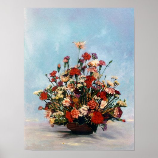 Bodegón de flores/Toch leven bloemen Poster (Voorkant)