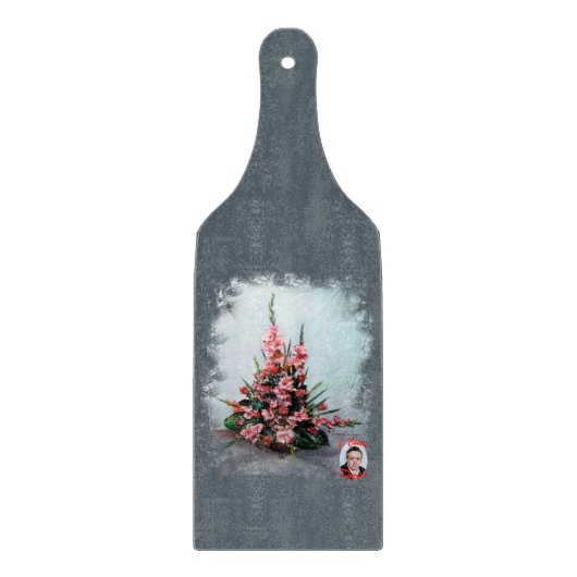 Bodegón de flores/Toch leven bloemen Snijplank (Voorkant)