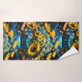 Bodegón Flores y Noche 1 - 001 Badhanddoek (Badhanddoek)