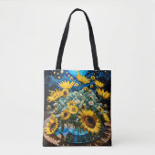 Bodegón Flores y Noche 1 - 001 Tote Bag (Voorkant)