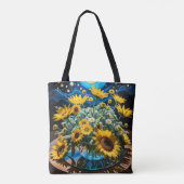 Bodegón Flores y Noche 1 - 001 Tote Bag (Achterkant)