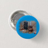 Bodegón/Natureza morta/Still life Ronde Button 3,2 Cm (Voorkant /achterkant)
