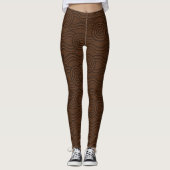 Bodem Australisch Dreamtime River Pattern Leggings (Voorkant)