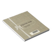 Bodem en Snoep Bar-avor Notitieblok (Schuin)