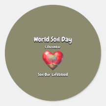 Bodem ons levensbloed. Wereldbodemdag (WSD).