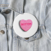 Bodem Snoep Hart Ronde Button 4,0 Cm (In situ)