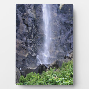 Bodem van de Herfsten van Bridalveil, Yosemite, CA Fotoplaat