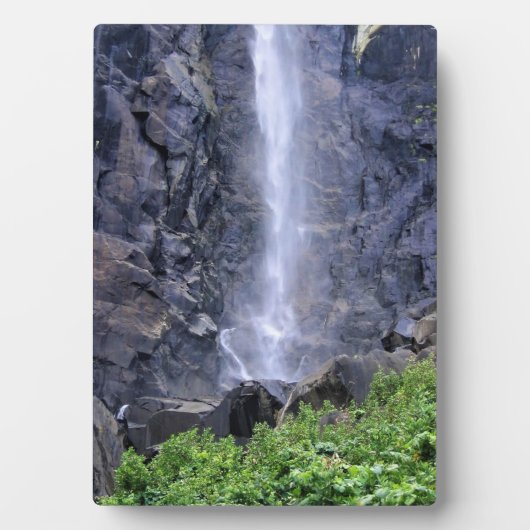 Bodem van de Herfsten van Bridalveil, Yosemite, CA Fotoplaat (voorkant)