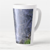 Bodem van de Herfsten van Bridalveil, Yosemite, CA Latte Mok (Rechterhoek)