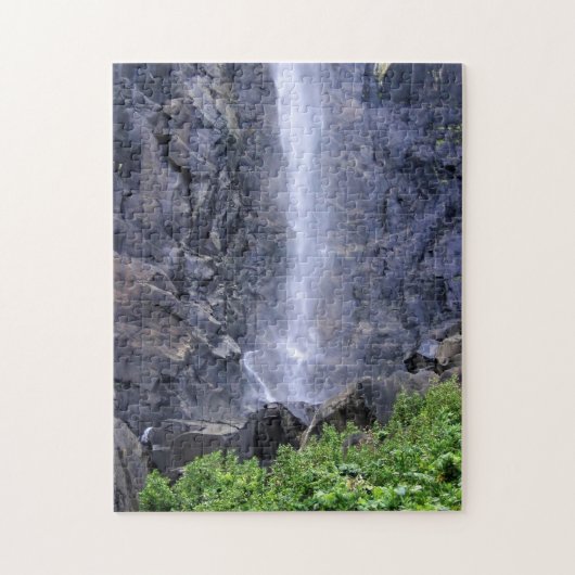 Bodem van de Herfsten van Bridalveil, Yosemite, CA Legpuzzel (Verticaal)
