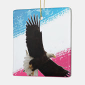 Bodemarend van Columbiana Ohio Keramisch Ornament (Links)