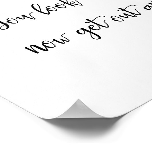 Bodembadkamer | Dames Poster (Hoek)