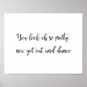 Bodembadkamer | Dames Poster (Voorkant)