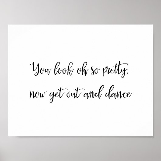 Bodembadkamer | Dames Poster (Voorkant)