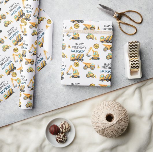 Bodemballetjeskinderen van Birthday Party Cadeaupapier (Crafts)