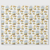 Bodemballetjeskinderen van Birthday Party Cadeaupapier (Vlak)