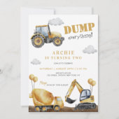 Bodemballetjeskinderen van Birthday Party Kaart (Voorkant)