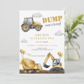 Bodemballetjeskinderen van Birthday Party Kaart (Staand voorkant)