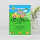 Bodemballetjeskinderen van Birthday Party Kaart (Staand voorkant)