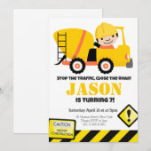 Bodemballetjeskinderen van Birthday Party Kaart (Voorkant / Achterkant)