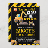 Bodemballetjeskinderen van Birthday Party Kaart (Voorkant / Achterkant)