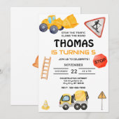 Bodemballetjeskinderen van Birthday Party Kaart (Voorkant / Achterkant)