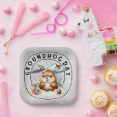 Bodembedekkingsdag 22 februari papieren bordje (Feest)