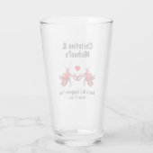 Bodembeerpunt voor bruiloft glas (Achterkant)