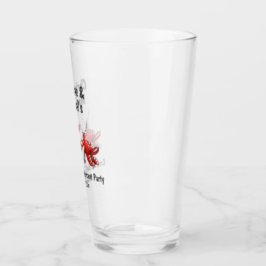 Bodembeerpunt voor bruiloft glas (Links)