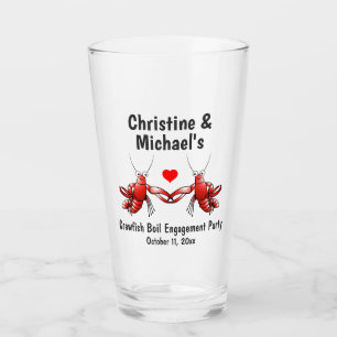 Bodembeerpunt voor bruiloft glas