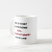 bodembehoudster, geweldige koffiemok (Voorkant links)