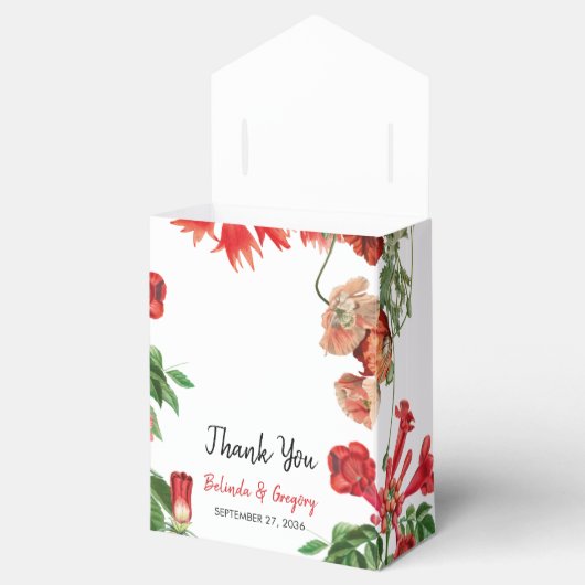 Bodembloemen Bodembeugel Bedankdoosjes (Geopend)