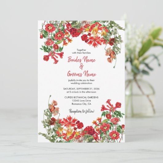 Bodembloemen Bodembeugel Kaart (Staand voorkant)