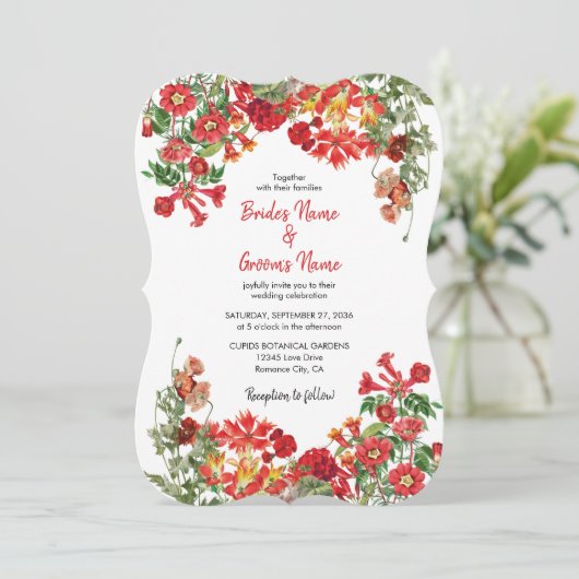 Bodembloemen Bodembeugel Kaart (Staand voorkant)