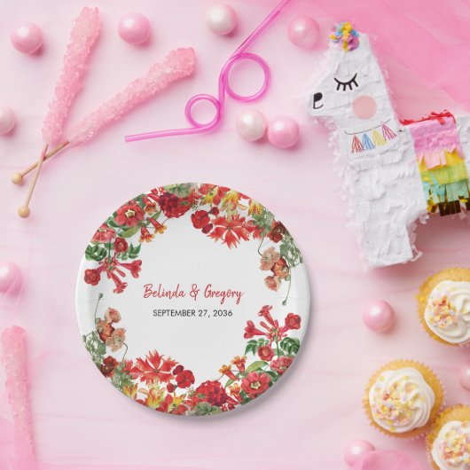 Bodembloemen Bodembeugel Papieren Bordje (Feest)