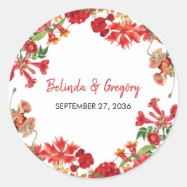 Bodembloemen Bodembeugel Ronde Sticker