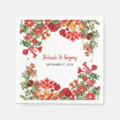 Bodembloemen Bodembeugel Servet (Voorkant)