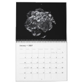Bodembloemen in zwart-wit nr. 19 kalender (Jan 2027)