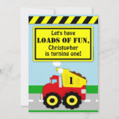 Bodemboeien eerste verjaardag kaart (Voorkant)