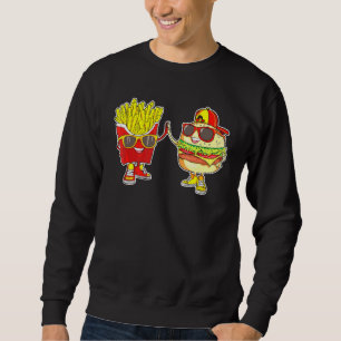 Bodembok en bosbessen Trendy Weird Fast Food, dat Trui