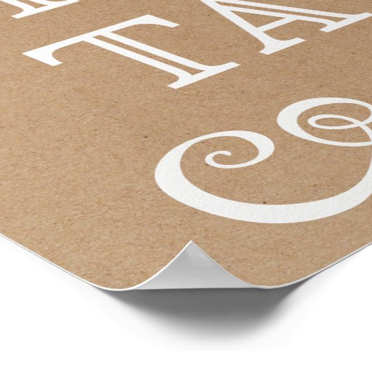 Bodembord - Tafelbord van het Kind - Tafel Poster (Hoek)